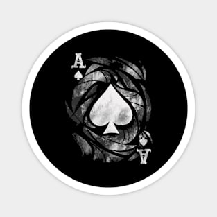 Grunge Ace of Spades Magnet